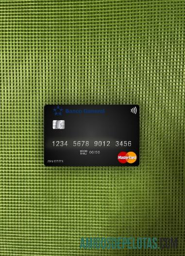 Panamá Banco General Mastercard Photolook Frente amostra